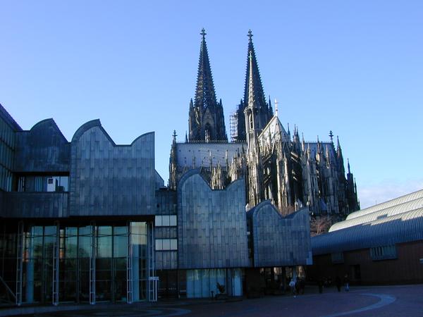 The cathedral from behind with wr museum