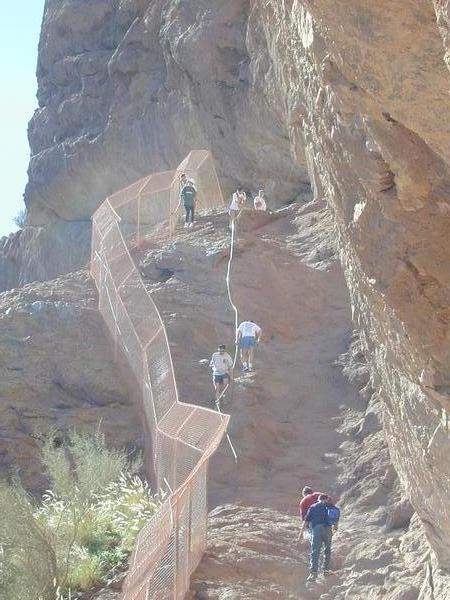 The steepest climb