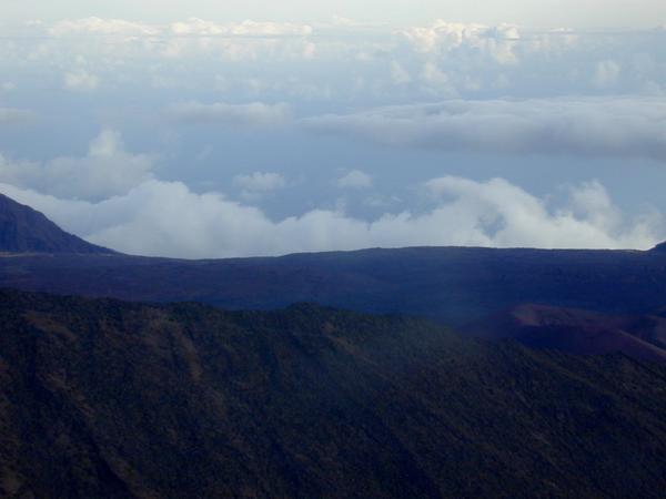 Koopau gap from the south ridge