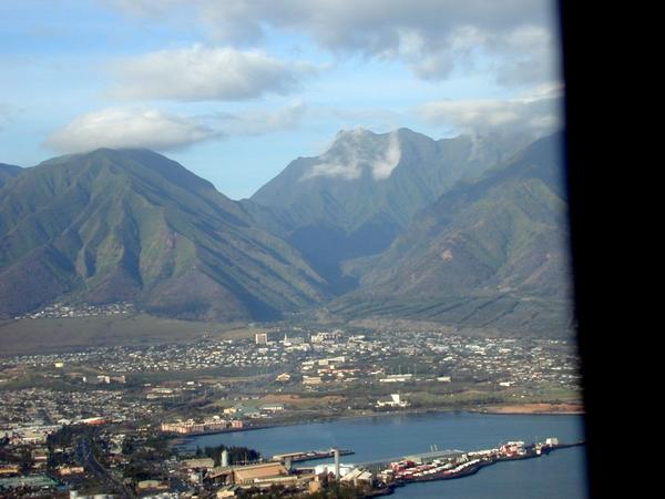 West maui from the heliport