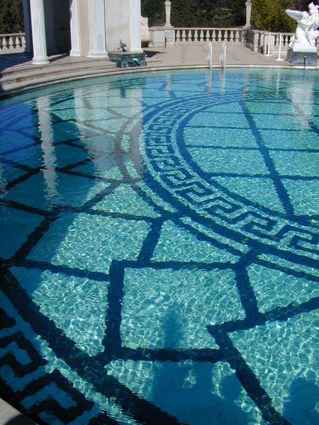 Hearst castle neptune pool detail 2