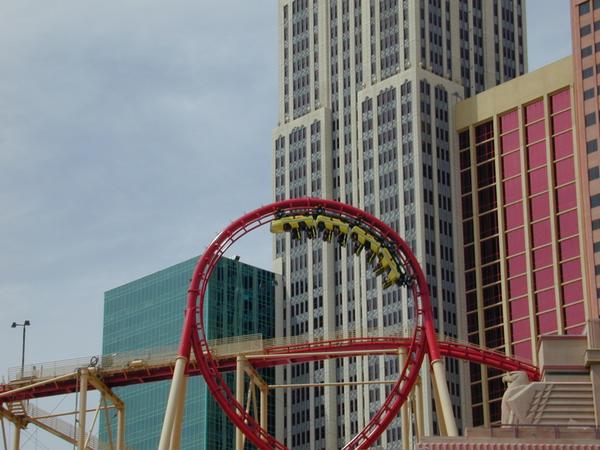 New york new york roller coaster