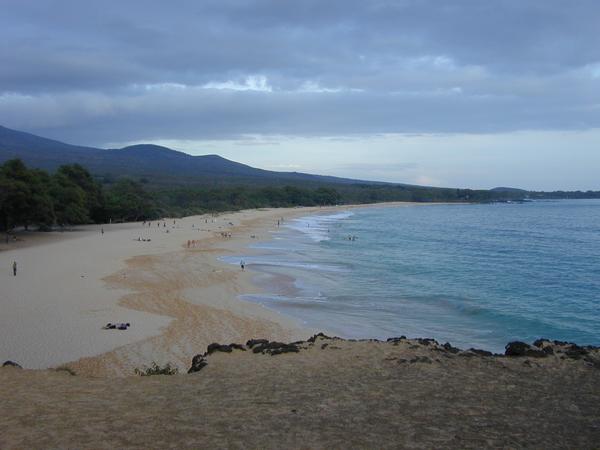 Big makena in dusk light
