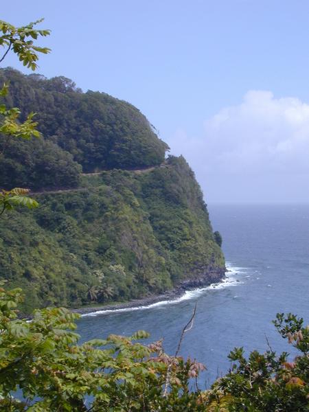 Coastline on the way to hana