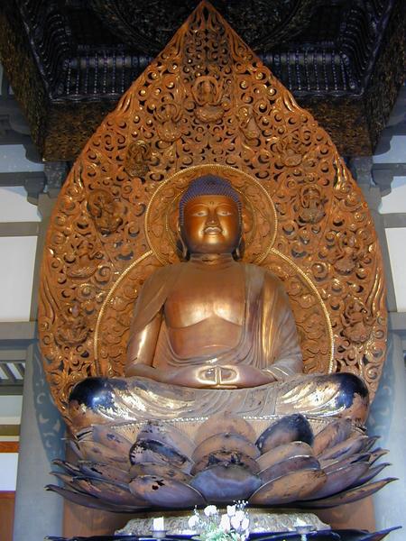 The buddha at byodo in