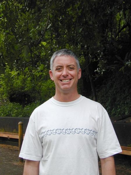 Kirk at the pali lookout