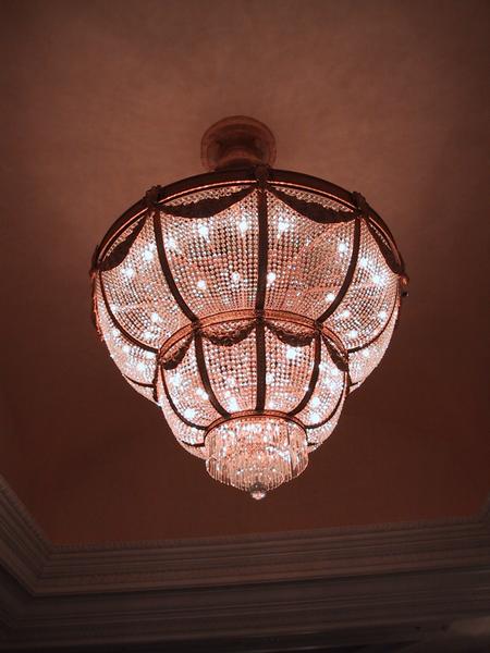 Big lighting fixture in the monte carlo