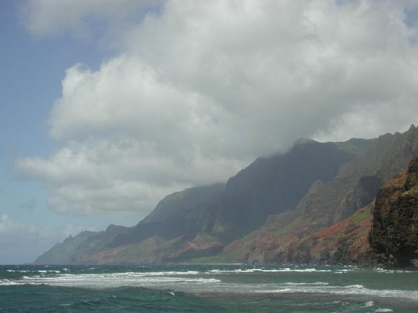 Approaching kalalau