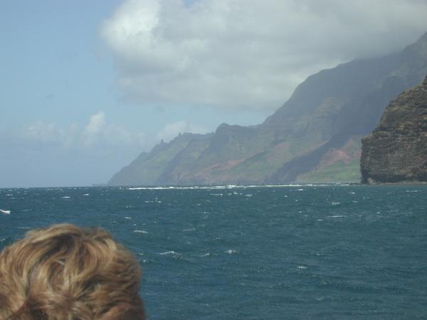 First glimpse of the iridescent pali