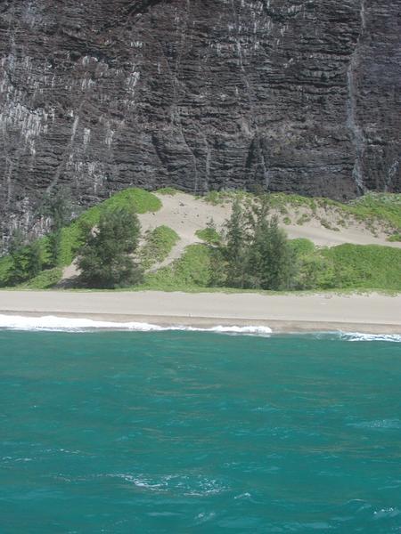 Honopu beach