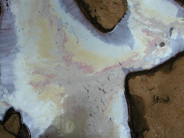 Oil can be beautiful