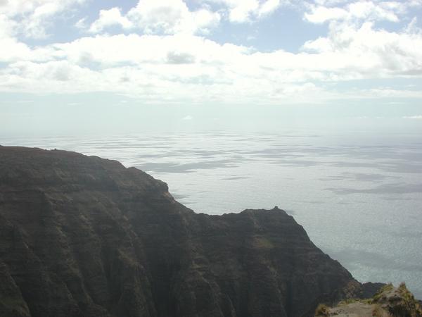 60 black, the pali frames the sea
