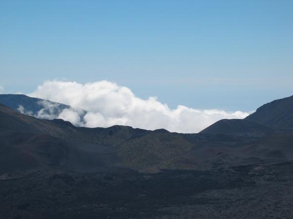 10 45 convection clouds reaching over the crater walls