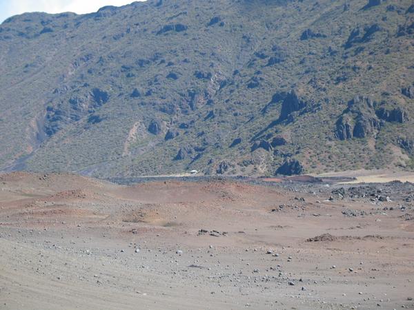 14 46 one of the three cabins in the crater