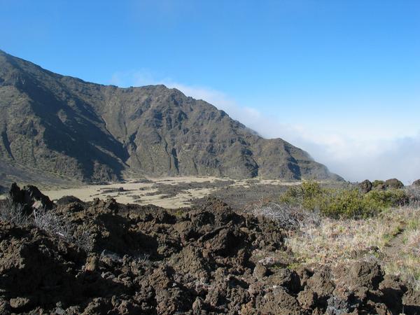 15 50 looking down from holoa to the grassy valley