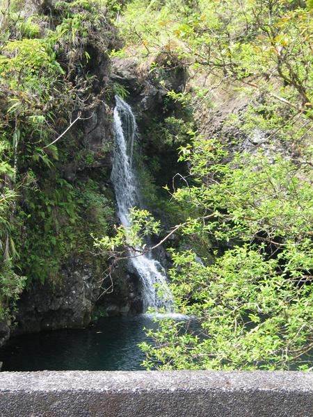 One of the falls on the road to hana