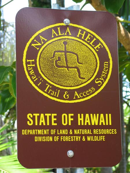 Trail signage