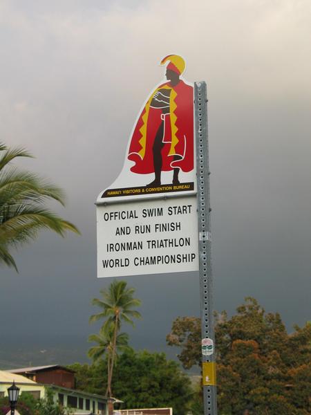 Ironman sign