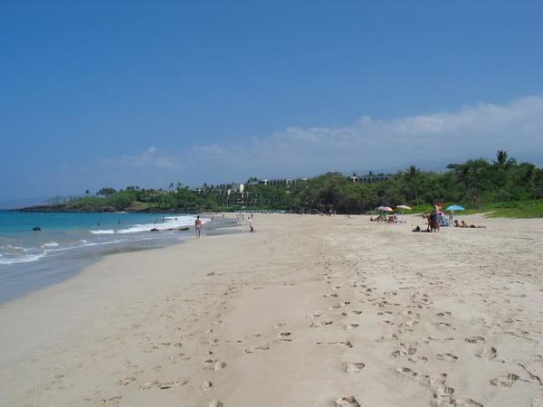 Perfect hapuna beach