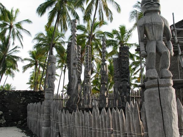Garden of statues
