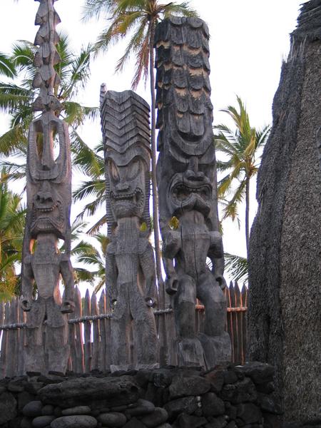 More statues