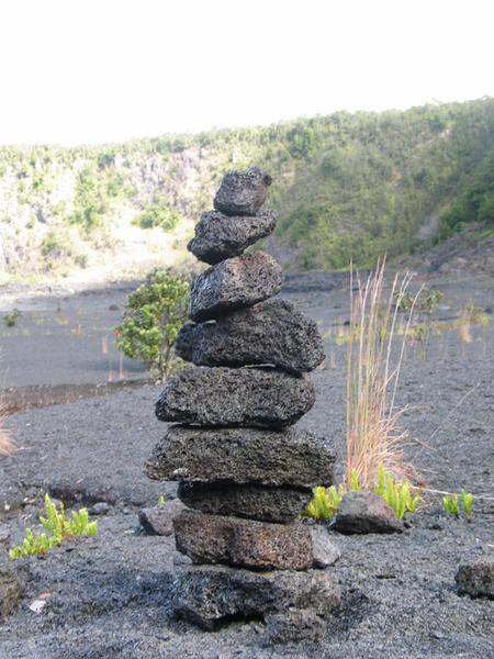 Clumsy malihini heiau