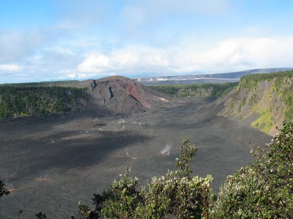 Kilauea iki from the overlook