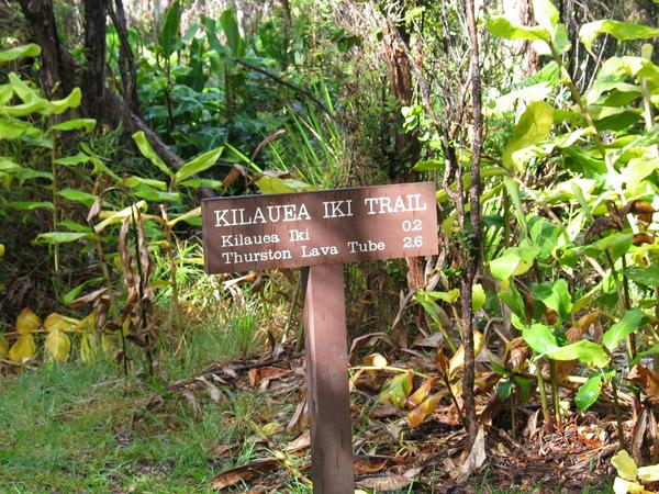 Signage all around the trail