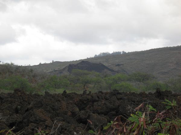 The last lava flow on maui came out of that vent