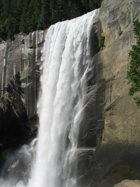 Vernal fall in the afternoon