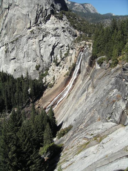 Nevada fall from panoramic trail