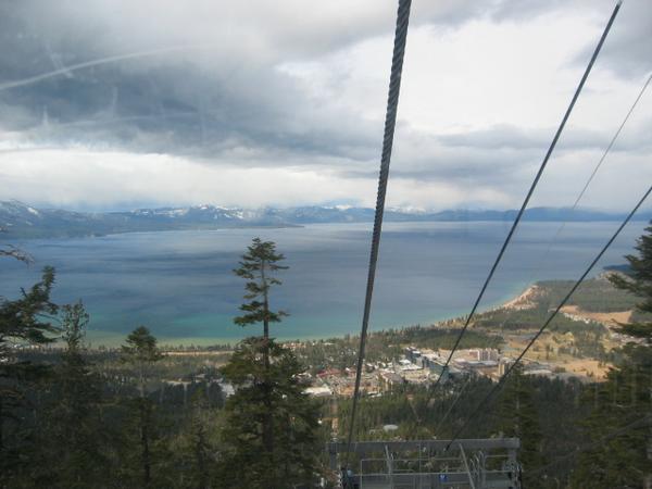 Lake tahoe from the gondola