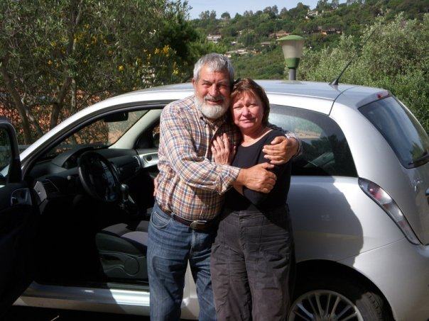 Father and janet in front of the rental car 20121216 1465919971