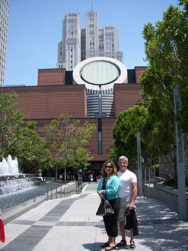 Ken and julie in front of the moma 20121212 1915173689