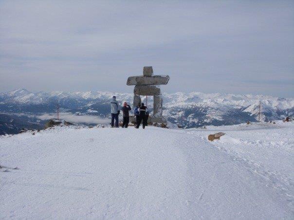 Advanced checking out the inukshuk on top of whist 20121216 1243112869