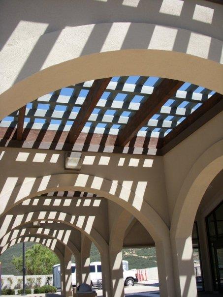 Detail of the architecture of the visitor center 20121216 1814984951