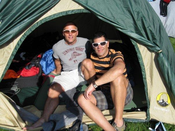 Paul and raybel in their tent paul couldn t stand 20121216 1591705299