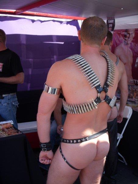 Nice harness huh it was at the rentboy com booth 20121216 1170479015