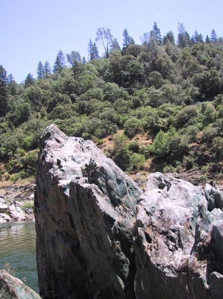 Rock sticking into the sky