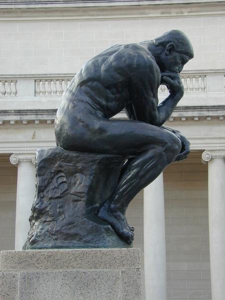 Rodin the thinker