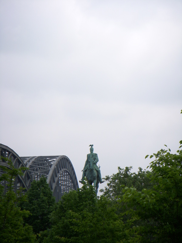 One of the two riders that guard the rhine bridge 20121212 1592842795