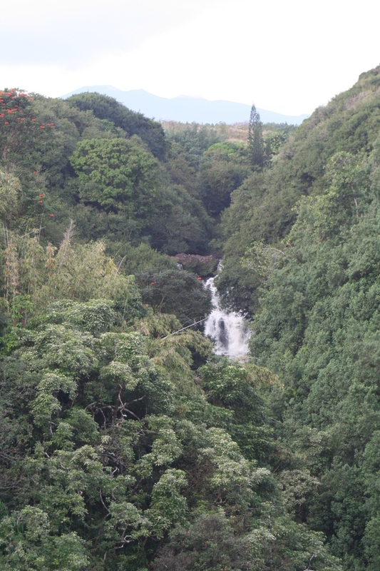 Umauma falls and mauna kea