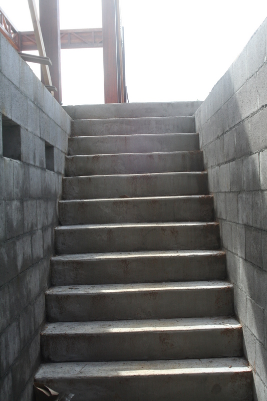 Stairs from basement