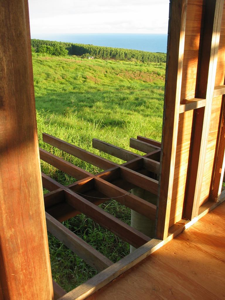 Honokaa lanai and view