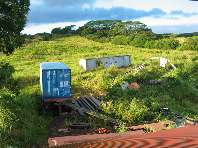 Containers still standing