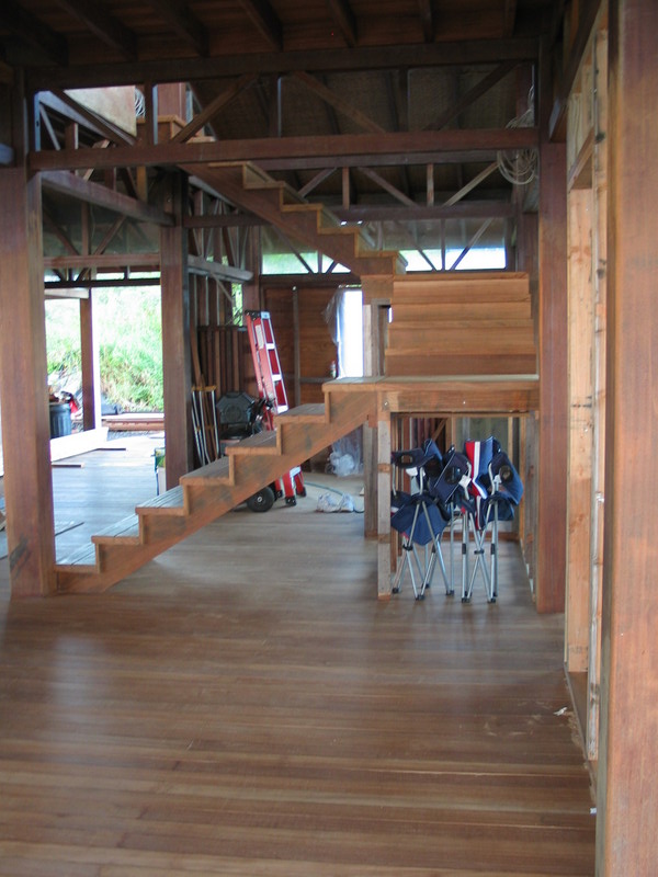 Staircase from the side