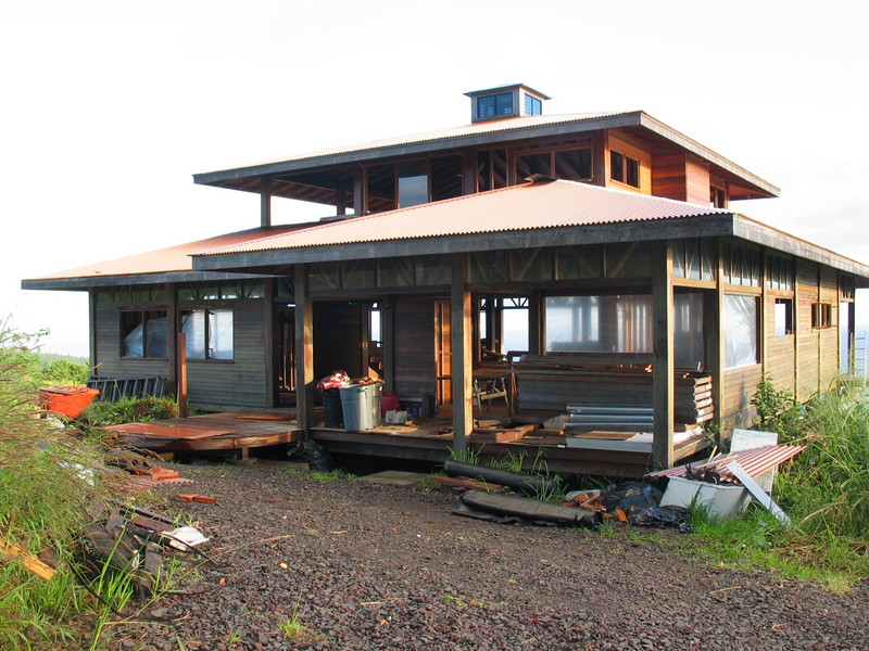 The house in the morning light