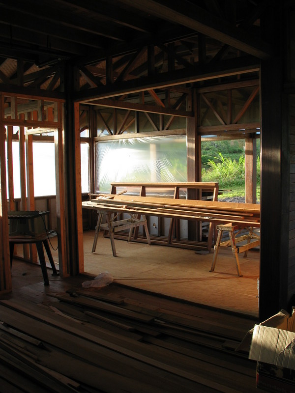 Working area, hilo mauka