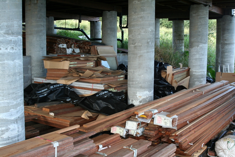 Downstairs mess