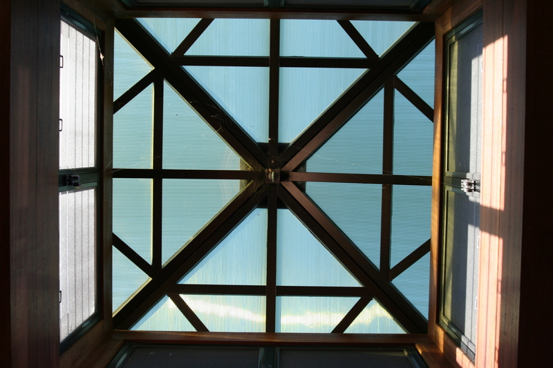 Look at the skylight